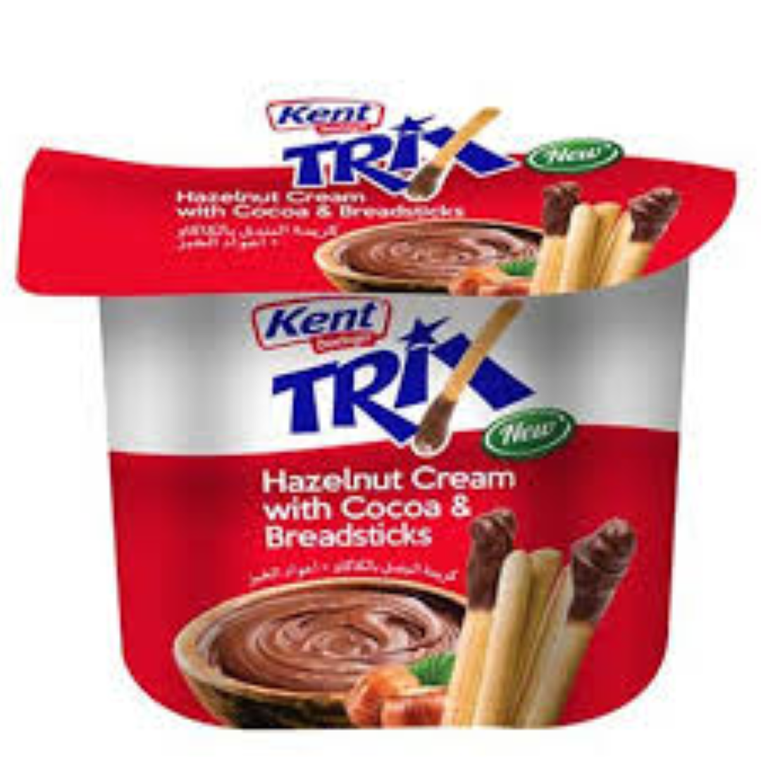 KENT HAZELNUT CREAM W COCOA N BREADSTICK 56G